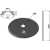 Säscheibe glatt Ø330x4 mm  KLEINE KL848901 Nachbau  