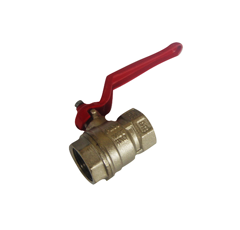 Messingkugelhahn Gesamtlänge 48 mm  MKH12