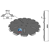Coutre circulaire NIAUX pour charrue KK076410 adaptable - Blacksteel©