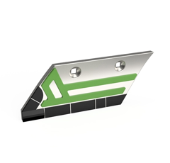 Soc de rasette Gauche carbure et rechargement pour charrue NAUD 31240G adaptable