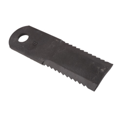 Couteau cranté pour moissonneuse-batteuse NEW HOLLAND 84437624 adaptable - BlackSteel©