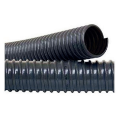 Gaine PVC grise souple renforcée spire pour semoir et pulvérisateur Ø25 à 50 mm - 25 m