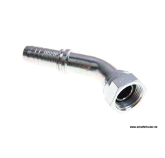 Pressnippel Bogen G3/4"-14 45° DN1934BSPIG45 Alfagomma