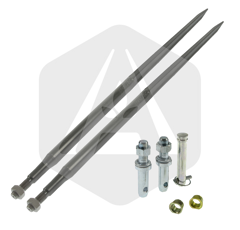 Fourche à ballots 2 x 1100 mm PB3311AG adaptable