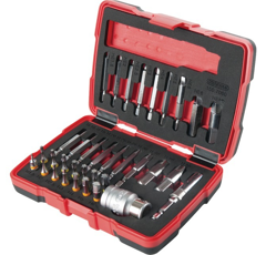 Coffret de 34 embouts d'extraction vis torx et 6 pans | KS TOOLS