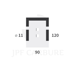 Grattoir carbure RAU 48230 adaptable