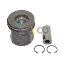 Piston avec segments+0.040'' - 1.02 mm pour téléscopique MANITOU 706582 adaptable