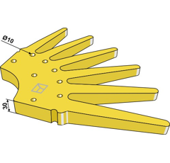 Fingerstern - Ø700mm - K.U.L.T - mittelhart