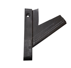 Lame Gauche de décompacteur avec plaquettes carbure et rechargement AGRISEM 2012332 adaptable