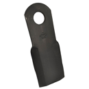 Couteau droit pour broyeur PEGORARO 009118 adaptable - Blacksteel©