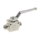 Blockhahn, verzinkt, mit Befestigungsbohrung, beidseitig AG M18x1,5, Fabrikat ValCon ValCon BKH12LVC