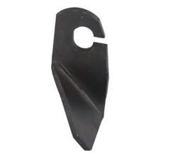 Fléau droit à ailettes 60 mm pour broyeur AMAZONE 995779 adaptable