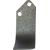Lame gauche pour Fraise/Rotavator HUARD 226091 adaptable - Blacksteel©
