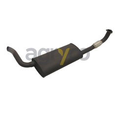 Pot d'echappement pour téléscopique JCB 333/D6429 adaptable