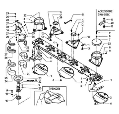 Patin d'usure pour faucheuse VICON B1650086 adaptable