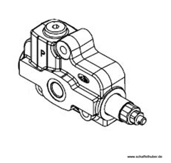 Eingangsplatte SD6EPYG3120 Walvoil