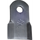 Couteau droit pour broyeur 120x60mm ZAPPATOR adaptable - Blacksteel©