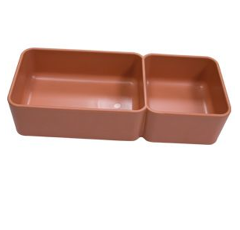 Mangeoire 2 compartiments 750 ml - CHICK'A