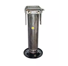 Bequille hydraulique 8 tonnes - Ø 91 mm - Adaptable