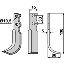 Fräsmesser - rechts GOL17R Goldoni Nachbau