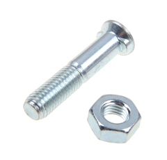 Pflugschraube M10x1.5x50 mit Sechskantmutter Europäische EA-Qualität