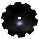 Disque crénelé ∅660x6 pour cover crop 51 x 51 adaptable
