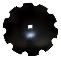 Disque crénelé ∅710x7 pour cover crop 51 x 51 adaptable