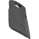 Couteau droit pour broyeur 230x60mm AGRIMASTER 3000580 adaptable - Blacksteel©