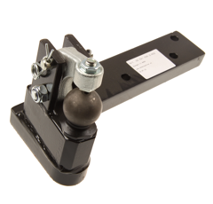 Zwangslenkung, links,für Tragplatte,Farbe Schwarz, Scharmüller