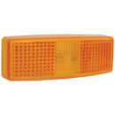 Cabochon rectangle pour feu arrière et feu latéral - HELLA adaptable