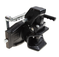 Zugmaul automatisch,W= 309 S30, Ø 38 mm Bolzen, Schwarz     