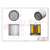 Filtre à gasoil adaptable HIFI FILTER SN70207