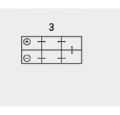 Batterie LUCAS Supreme LS612 12V - 140Ah - P+ en haut à gauche
