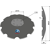 Disco dentado para Rubin LEMKEN 3490466 adaptable - BlackSteel©