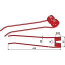 Dent de fenaison pour faneuse FELLA 491000 adaptable - BlackSteel©