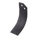 Lame droite pour Fraise/Rotavator FERRARI MC60/68 adaptable - Blacksteel©