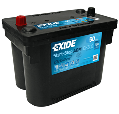 Batterie 12 V 50 AH EK508 Exide