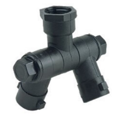 Porte buse Bijet articulé alimentation 1/4''F + écrou 1/4 tour standard | ARAG