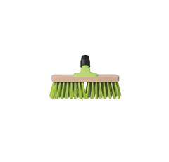 Balai brosse vert sans manche 29 cm - KAMER