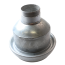 V-Kupplung PerrotV-Kupplung 159 mm mit Außengewinde 2 1/2