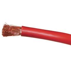 Câble souple rouge 35 mm² - 25 mètres