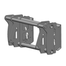 Interface d'accroche pour chargeur frontaux MAILLEUX/MINI BOBCAT adaptable