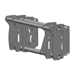 Interface d'accroche pour chargeur frontaux MAILLEUX/MINI BOBCAT adaptable