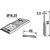 Couteau vrille gauche 56151210 adaptable- BlackSteel©