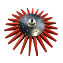 KIT étoiles à doigts 700mm pour bineuse KULT KRESS K.FH 227V adaptable - BlackSteel©