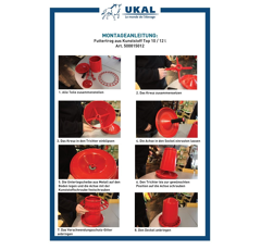 Nourrisseur à trémie plastique 12 L - CHICK'A