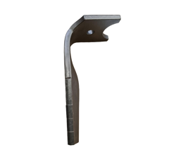 Dent de herse rotative Gauche plaquettes carbure, fixation rapide KUHN K2500071 adaptable
