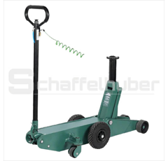 Luft-Hydraulischer Rangierwagenheber - 10 Tonnen