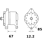 Alternateur MAHLE LETRIKA 14 V - 65 A / MG 288