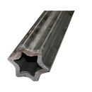 Tube étoile intérieur S4 37X51 mm - lg 1000 mm | AGRI-POWER